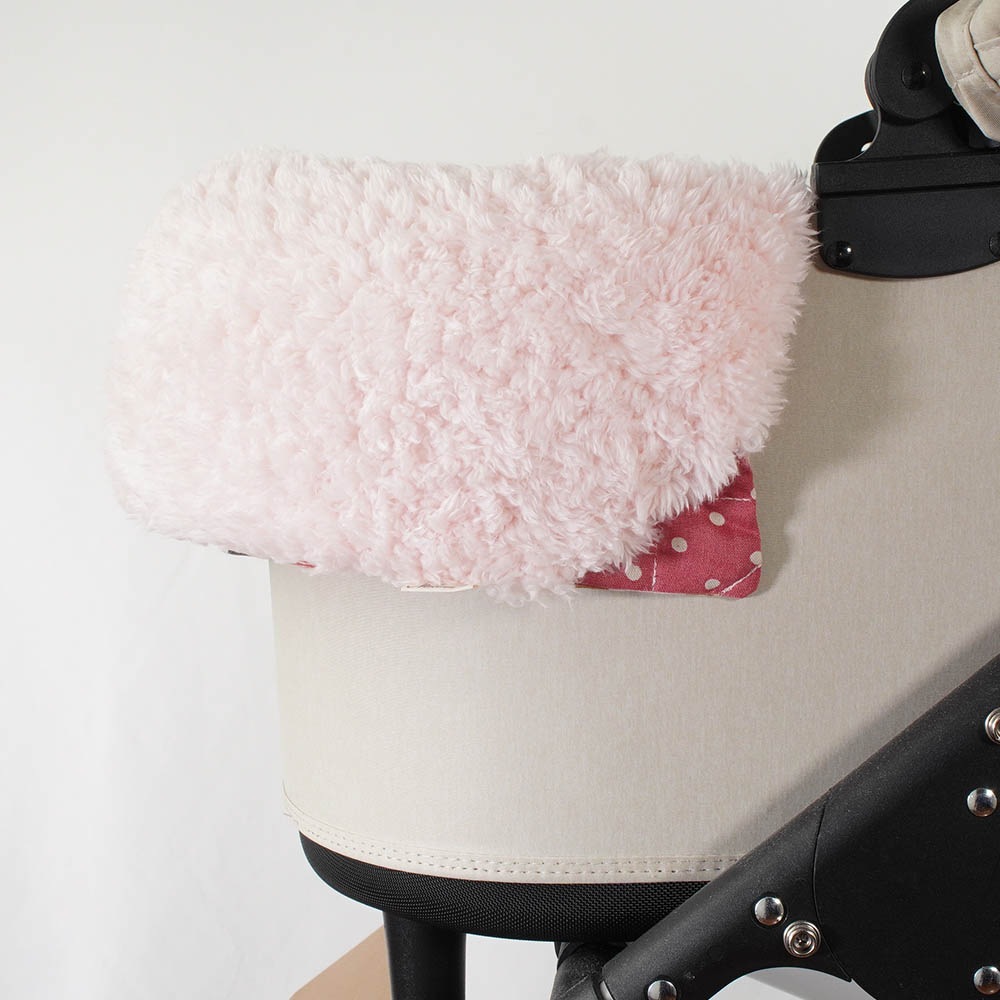 【500円OFF】DOME3レギュラー用クッションセット ぷくぷく あごのせクッション＋縁無しクッションベッド Mサイズ マカロンシャービーピンクファー