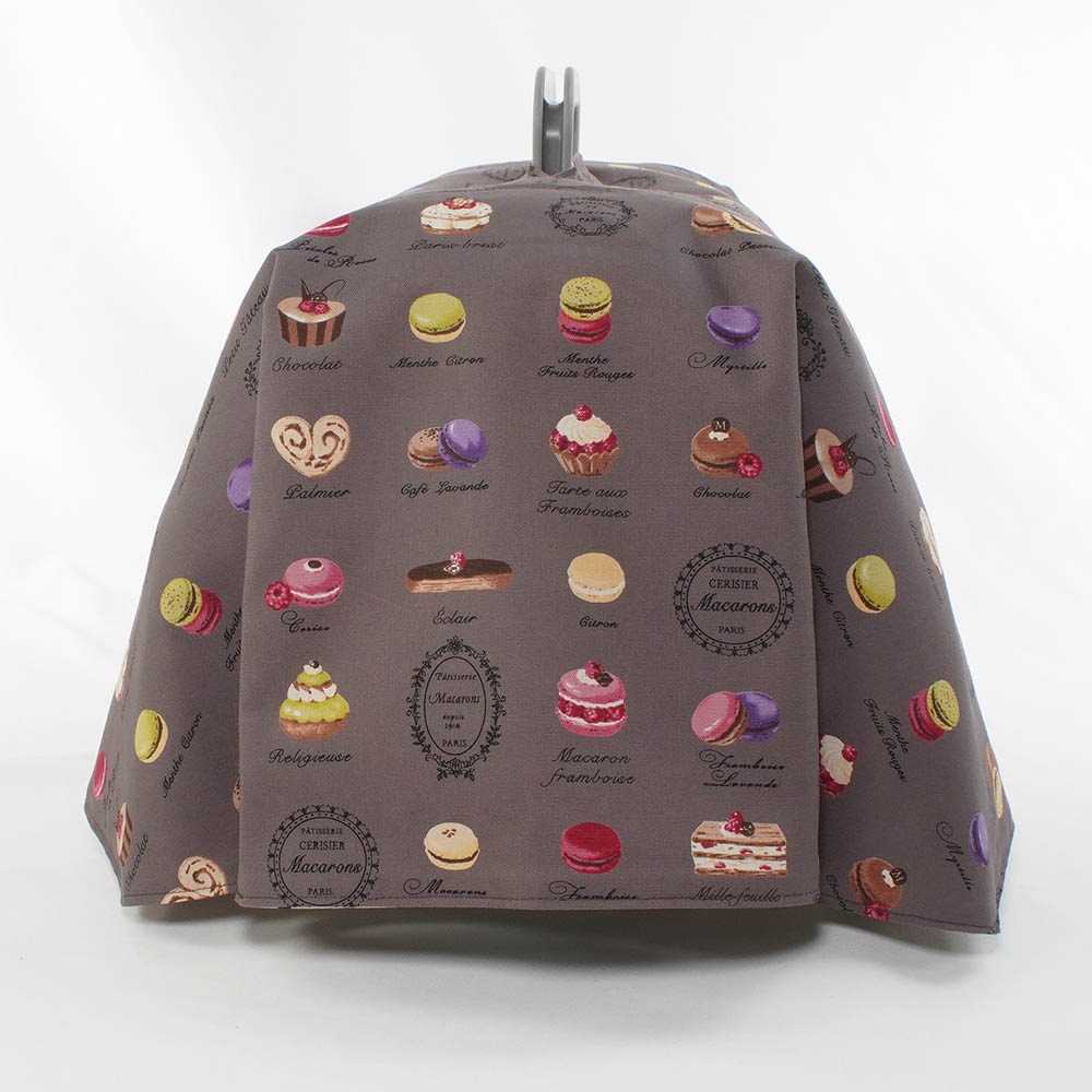 Helen's クレートカバー マカロンチョコドット Sサイズ トグルボタン無し