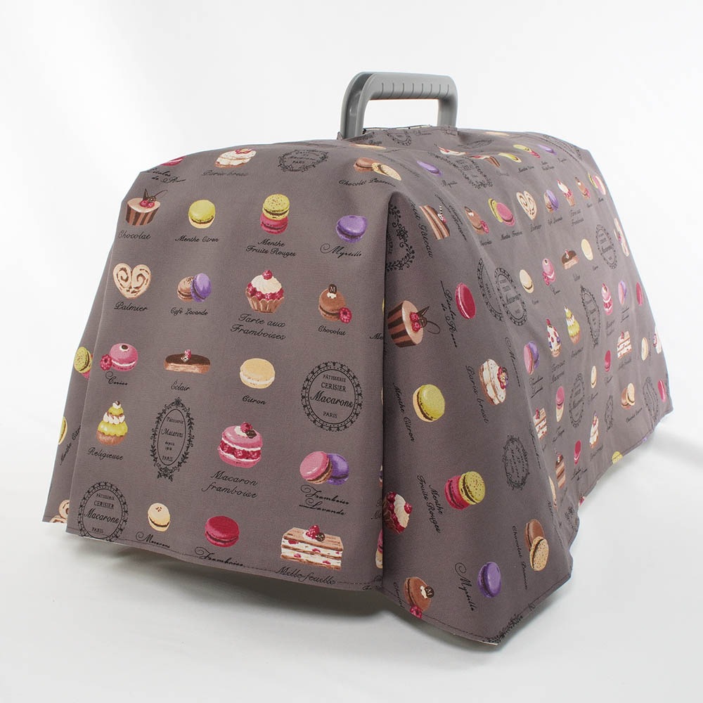 Helen's クレートカバー マカロンチョコドット Sサイズ トグルボタン無し