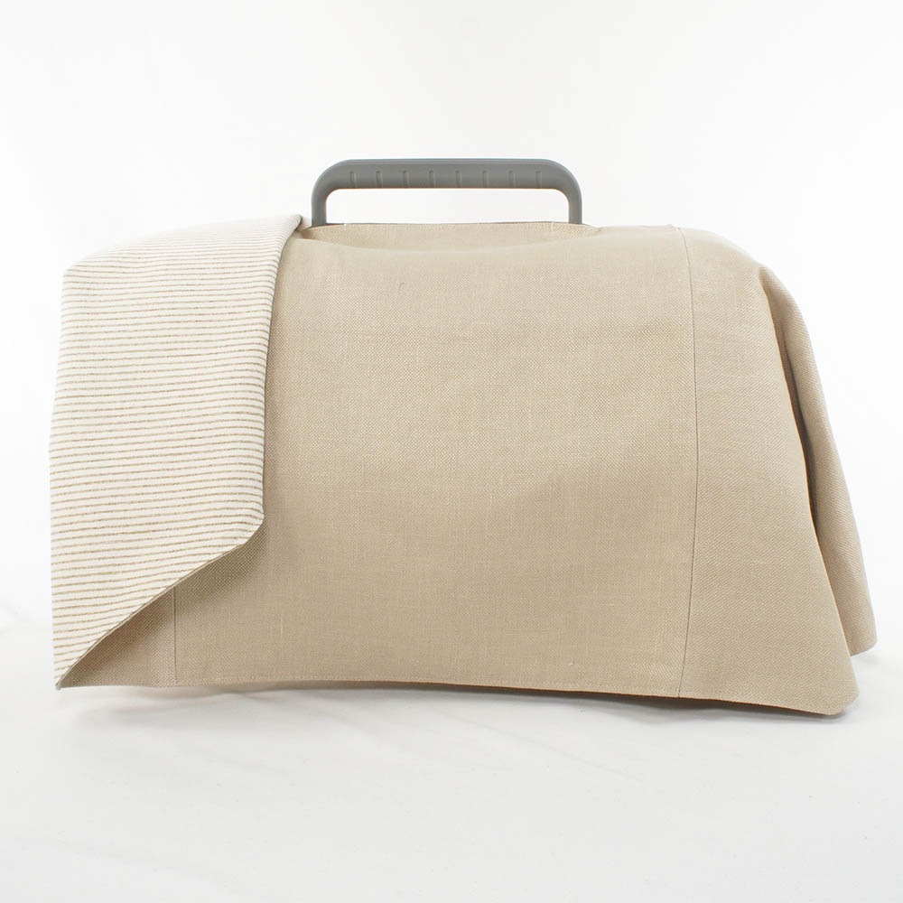 Helen's クレートカバー リトアニアリネン Sサイズ トグルボタン無し