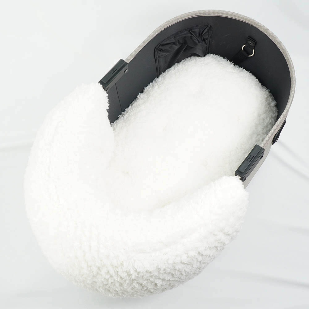 【500円OFF】DOME3レギュラー用クッションセット ぷくぷく あごのせクッション＋縁無しクッションベッド Mサイズ マカロンブルーファー