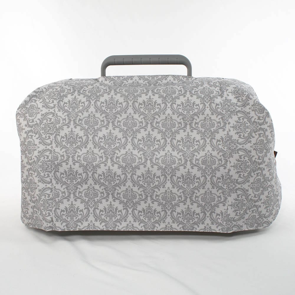 Helen's クレートカバー ダマスクグレー Sサイズ トグルボタン付き