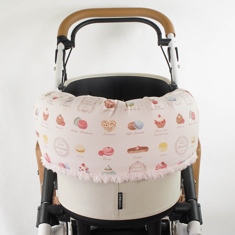 【500円OFF】DOME3レギュラー/ラージ用クッションセット ぷくぷくあごのせクッション＋あごのせ縁無しクッション Mサイズ マカロンシャービーピンクファー