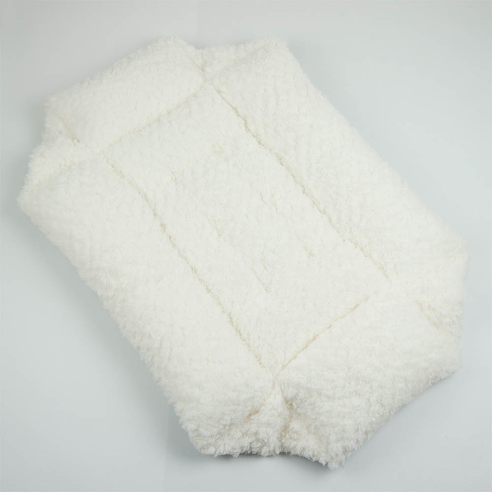 ペットが喜ぶ キャリークッションベッド/クレートクッション 10オンスデニムサックスファー Sサイズ