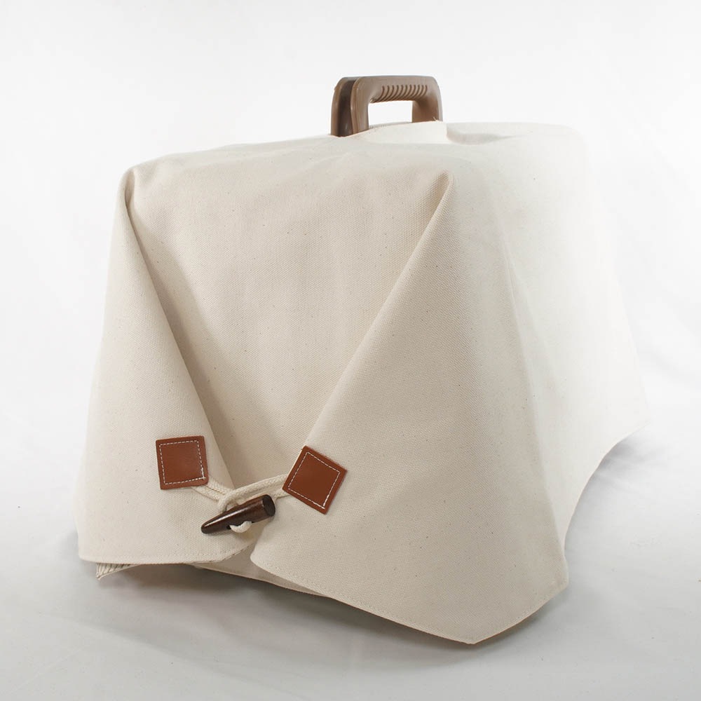 クレートカバー　オーダー受付 Helen's クレートカバー 生成 Sサイズ トグルボタン付き | 通年用