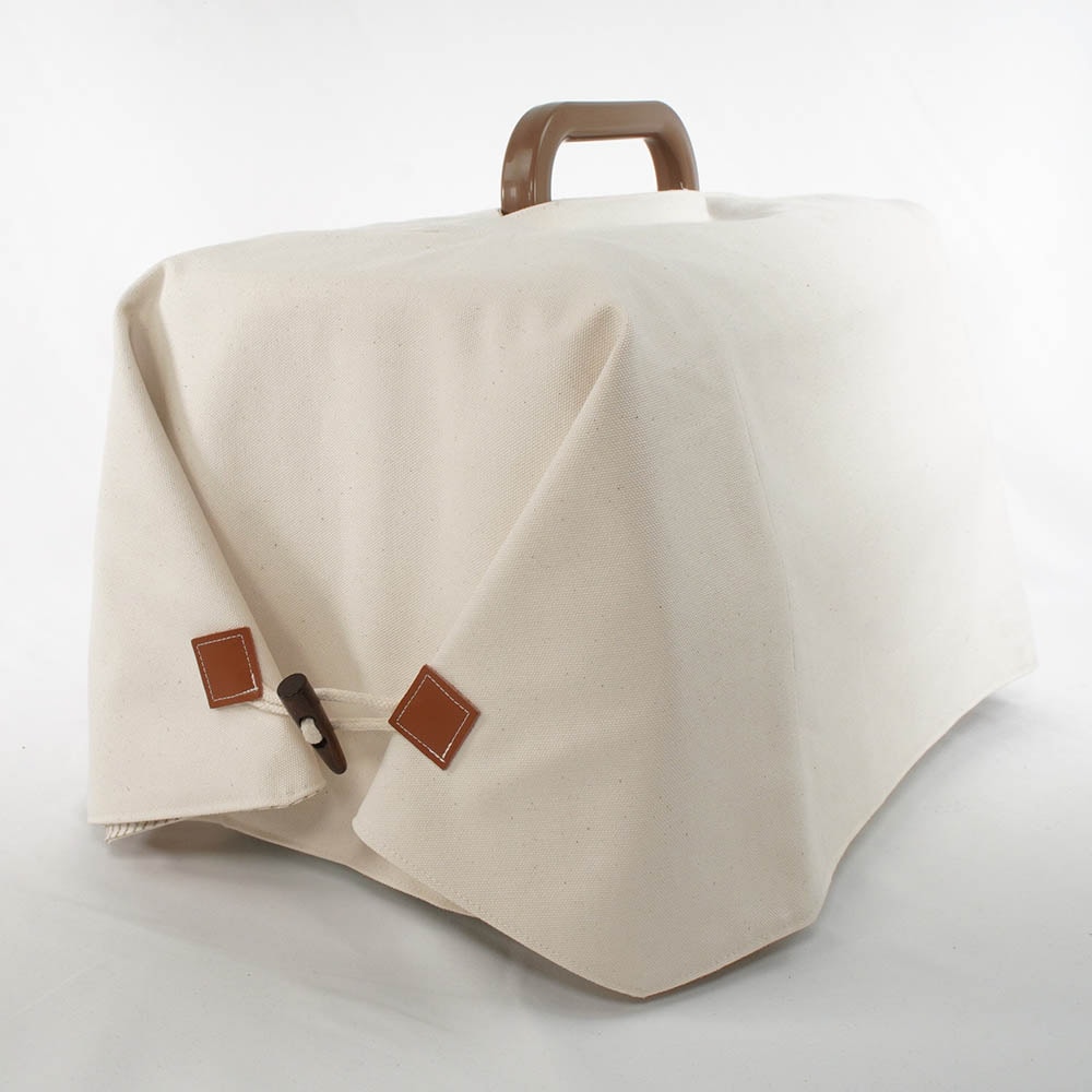 Helen's クレートカバー 生成 Sサイズ トグルボタン付き | 通年用