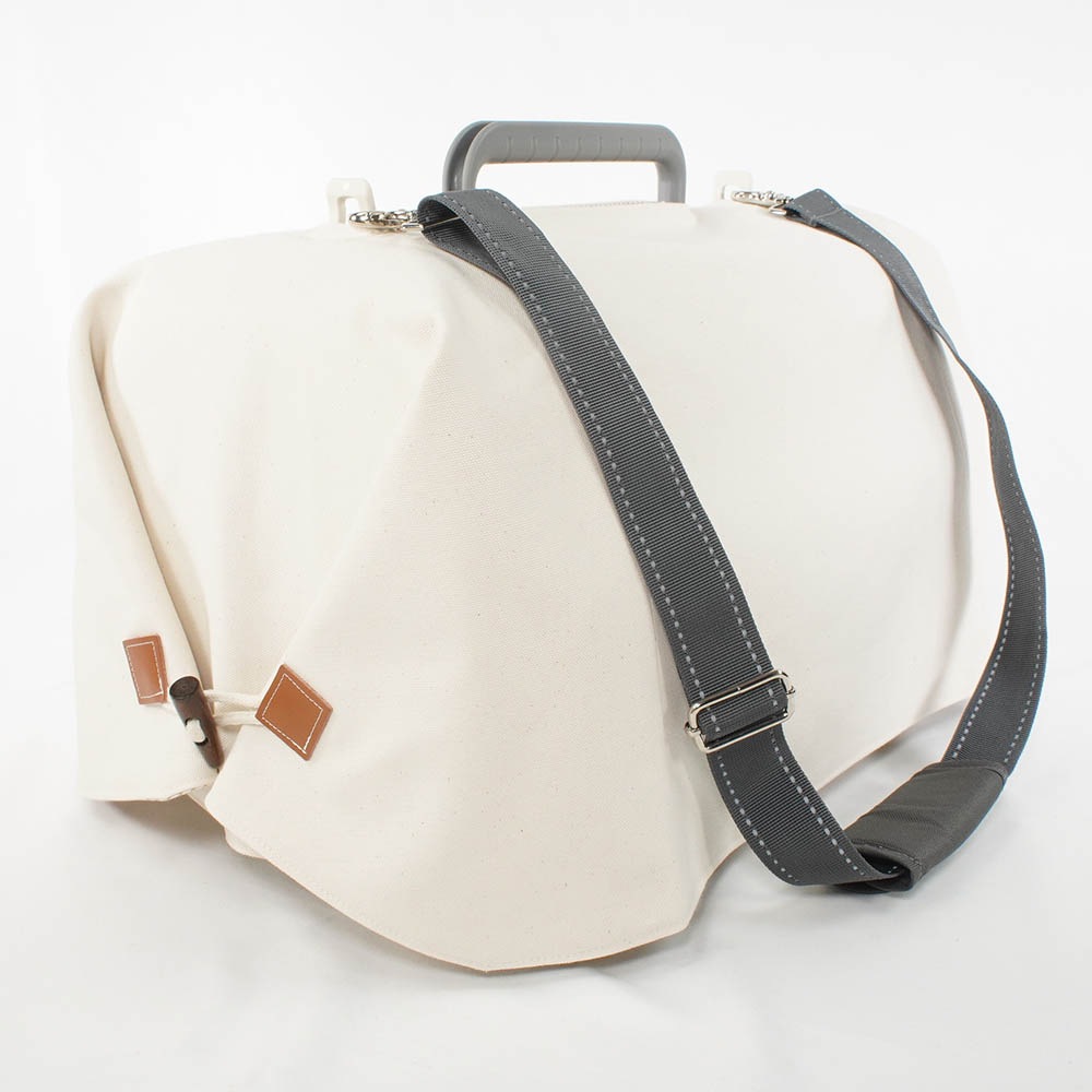 Helen's クレートカバー 生成 Sサイズ トグルボタン付き | 通年用