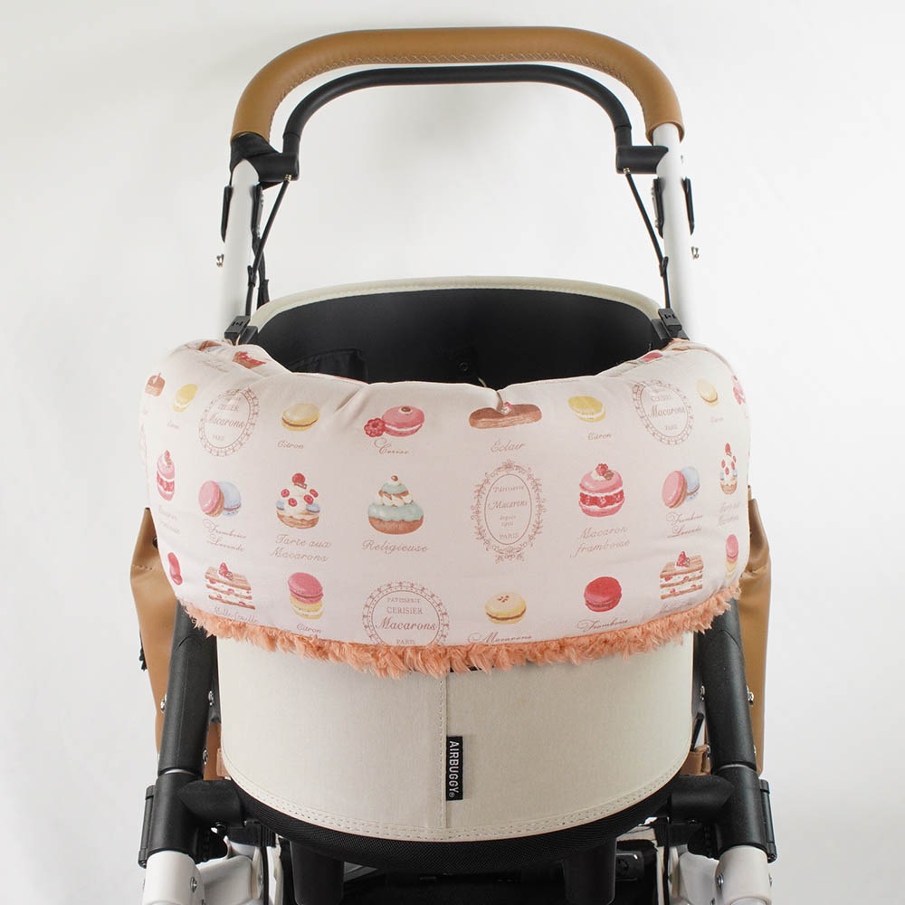 【500円OFF】DOME3レギュラー/ラージ用クッションセット ぷくぷくあごのせクッション＋あごのせ縁無しクッション Mサイズ マカロンピンクファーコーラル