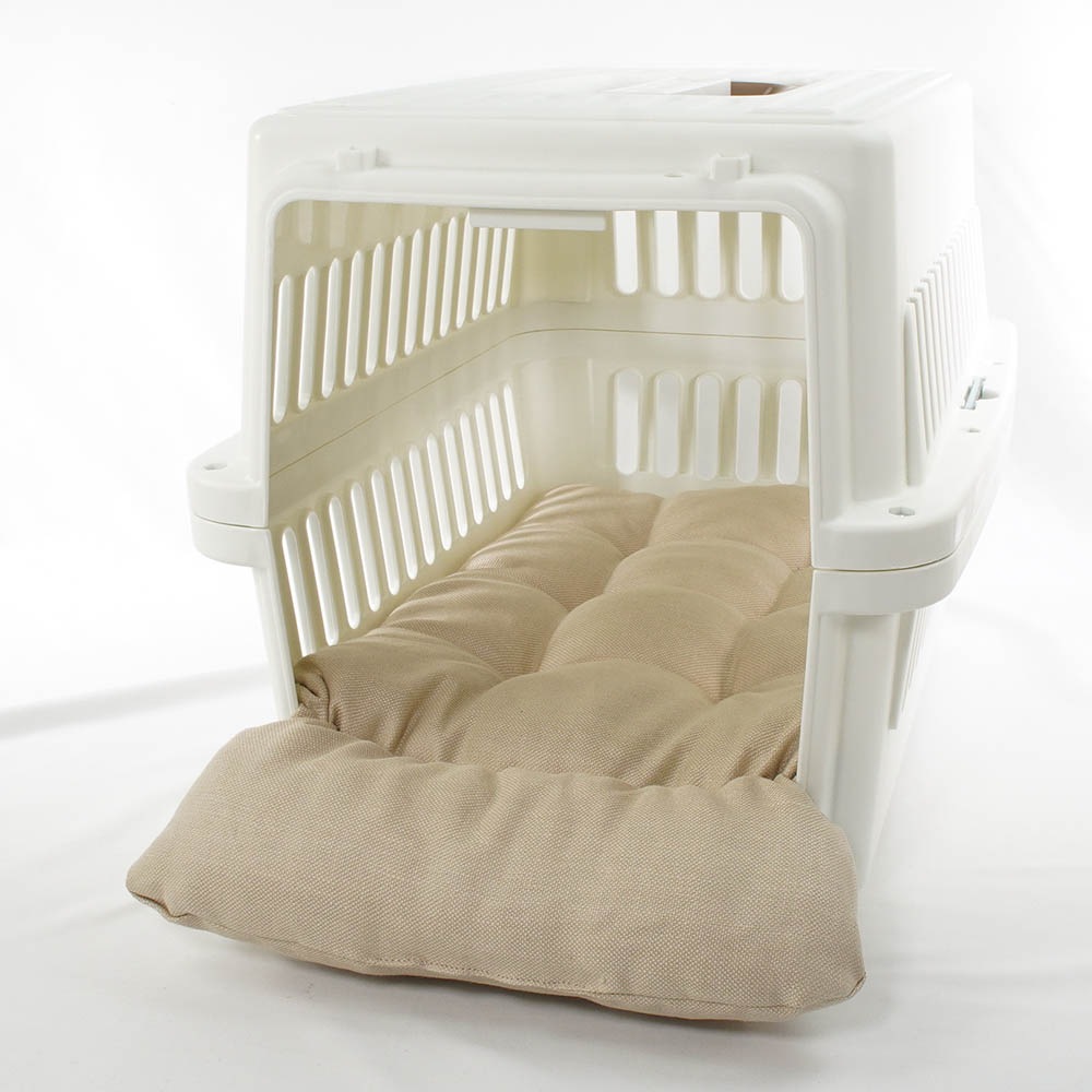 あごのせ縁無しクッション 高品質な厚めのリネン素材 リトアニアリネン（両面リネン）  Mサイズ