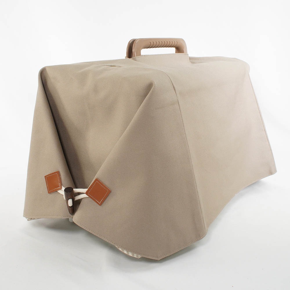 Helen's クレートカバー モカ Sサイズ トグルボタン付き