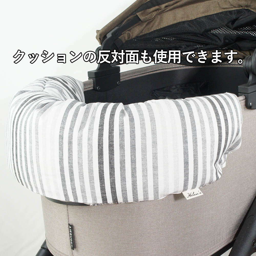 【500円OFF】DOME3レギュラー/ラージ用クッションセット ぷくぷくあごのせクッション＋あごのせ縁無しクッション Mサイズ ヴィンテージダマスク グレー