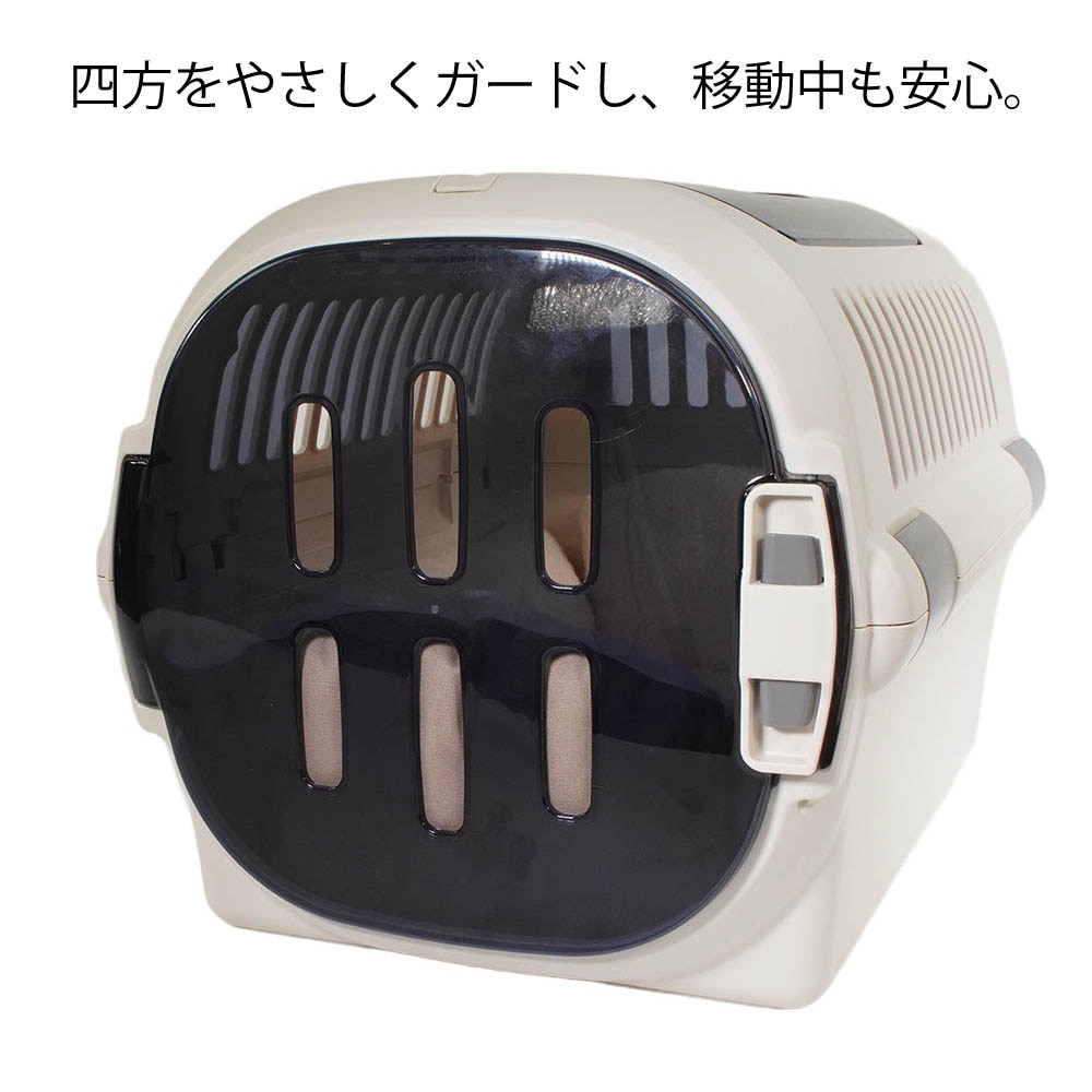 Helen's Via マルチフィット クレートクッション 犬用ベッド Mサイズ - 洗える ペットキャリー・プラスチックベッド・カート対応