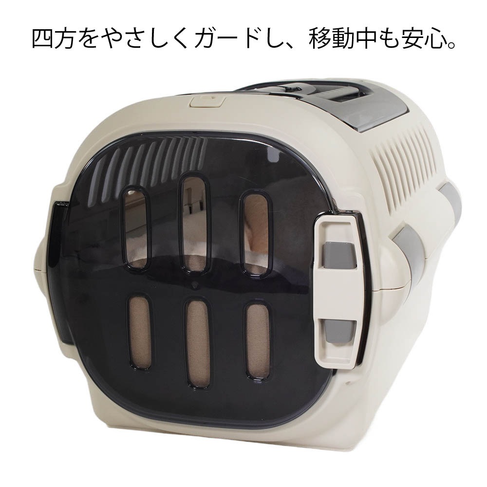 Helen's Via マルチフィット クレートクッション ファー S - 洗えるリバーシブル犬用ベッド 片面ふわもこファーで冬あったか 通年使用可