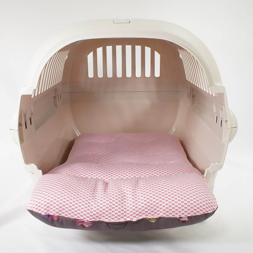 夏用 あごのせ縁無しクッション iCOLD 接触冷感 マカロンチョコ Mサイズ