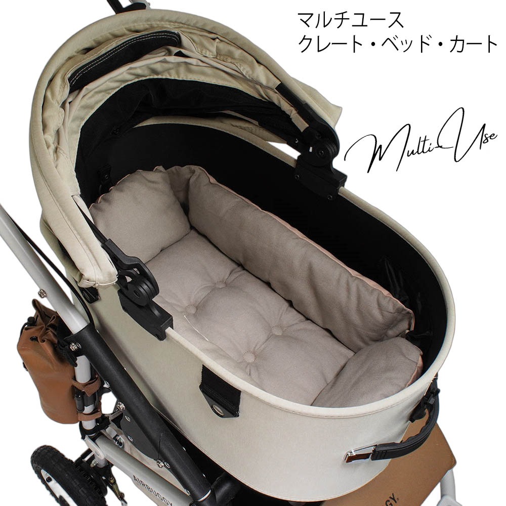 Helen's Via マルチフィット クレートクッション 犬用ベッド Sサイズ - 洗える ペットキャリー・プラスチックベッド・カート対応