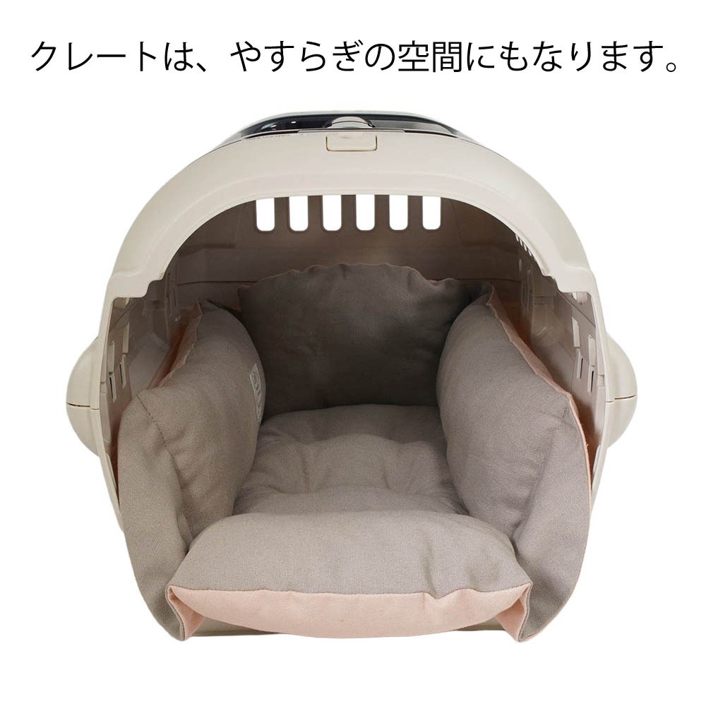 Helen's Via マルチフィット クレートクッション 犬用ベッド Sサイズ