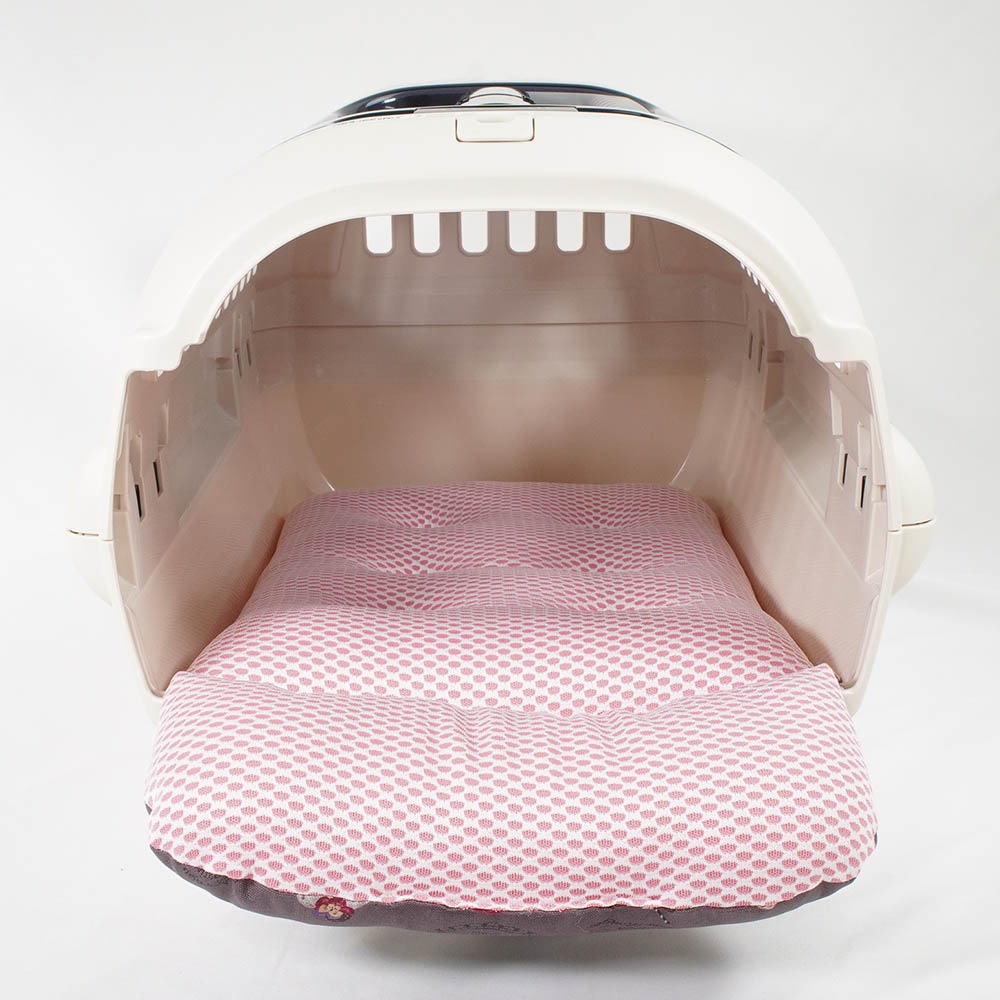 夏用 あごのせ縁無しクッション iCOLD 接触冷感 マカロンチョコ Sサイズ