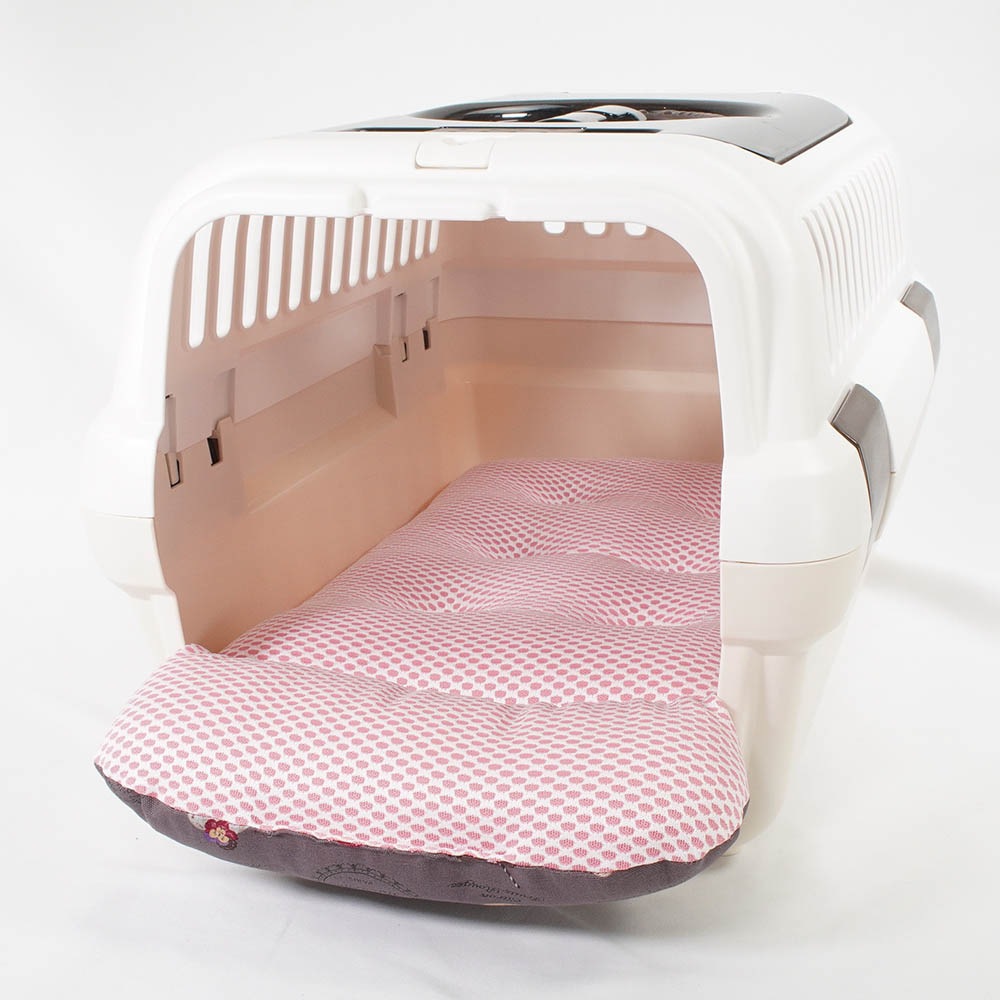 夏用 あごのせ縁無しクッション iCOLD 接触冷感 マカロンチョコ Sサイズ