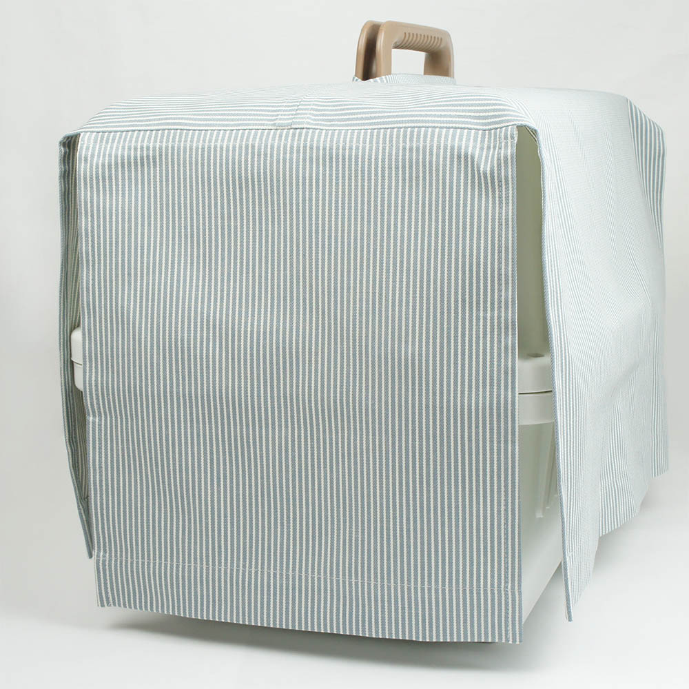 目隠しイージーカバー ショルダーベルト対応 ヒッコリーサックス＜マルチ幅＞ Mサイズ