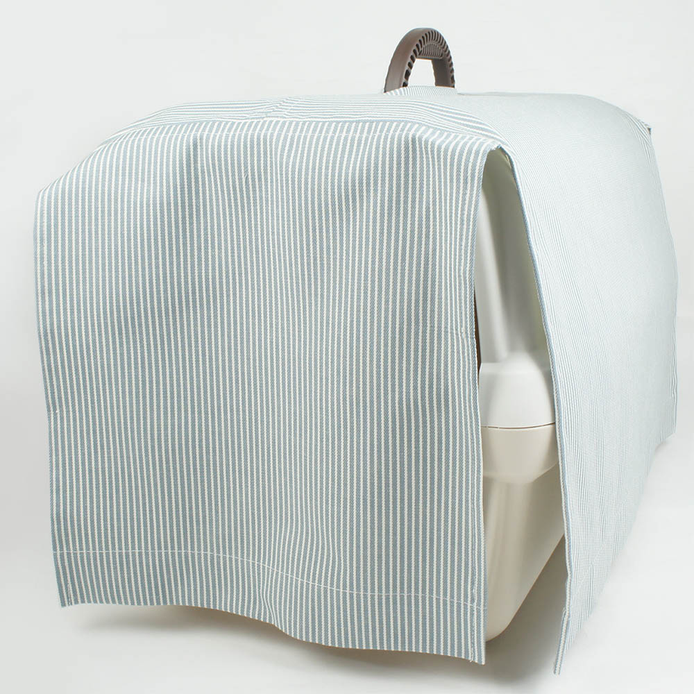 目隠しイージーカバー ショルダーベルト対応 ヒッコリーサックス＜マルチ幅＞ Mサイズ