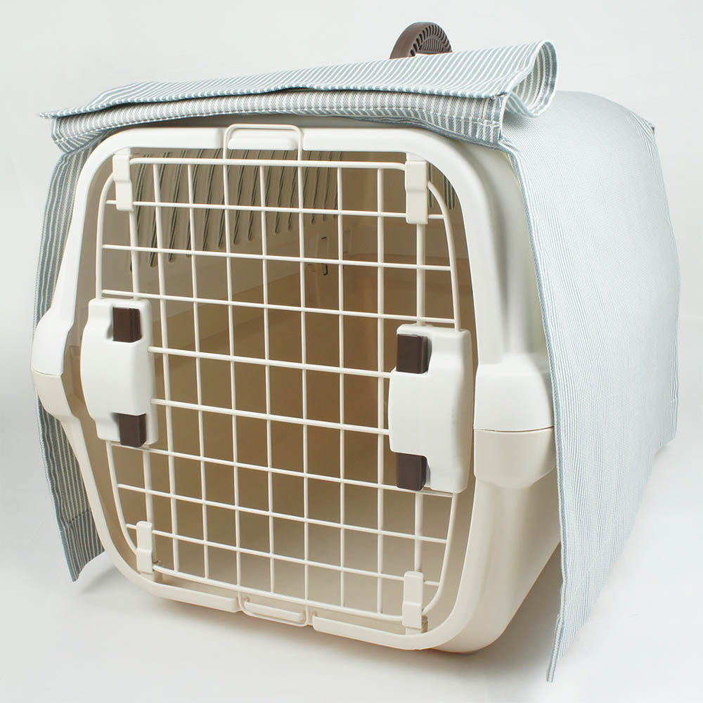 目隠しイージーカバー ショルダーベルト対応 ヒッコリーサックス＜マルチ幅＞ Mサイズ