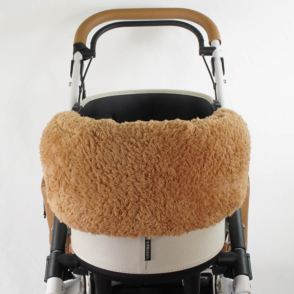 【500円OFF】DOME3レギュラー用クッションセット ぷくぷく あごのせクッション＋キャリークッションベッド Sサイズ マカロンベージュファーキャメル