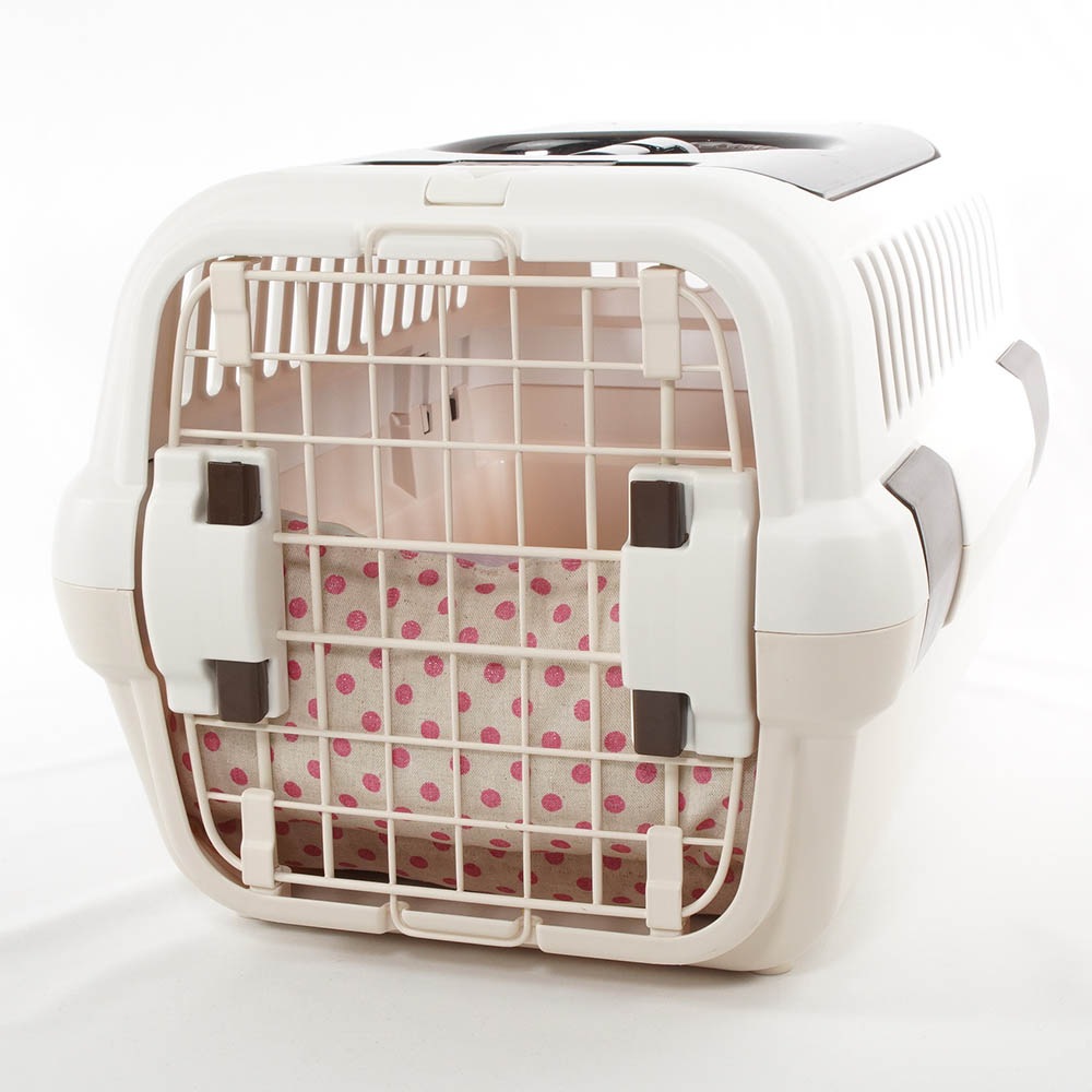 夏用あごのせ縁無しクッション/クレートクッション マーベラスクール Abuku ピンクパープル Sサイズ