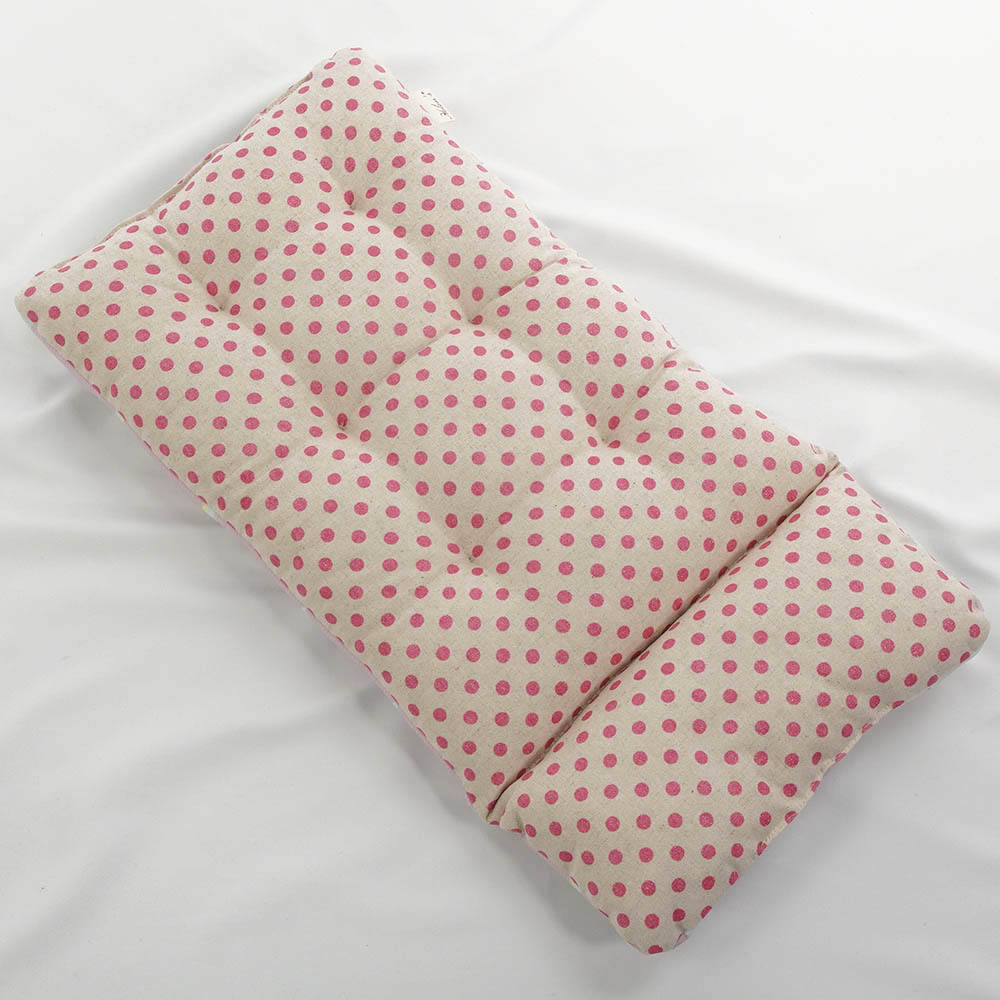 夏用あごのせ縁無しクッション/クレートクッション マーベラスクール Abuku ピンクパープル Sサイズ