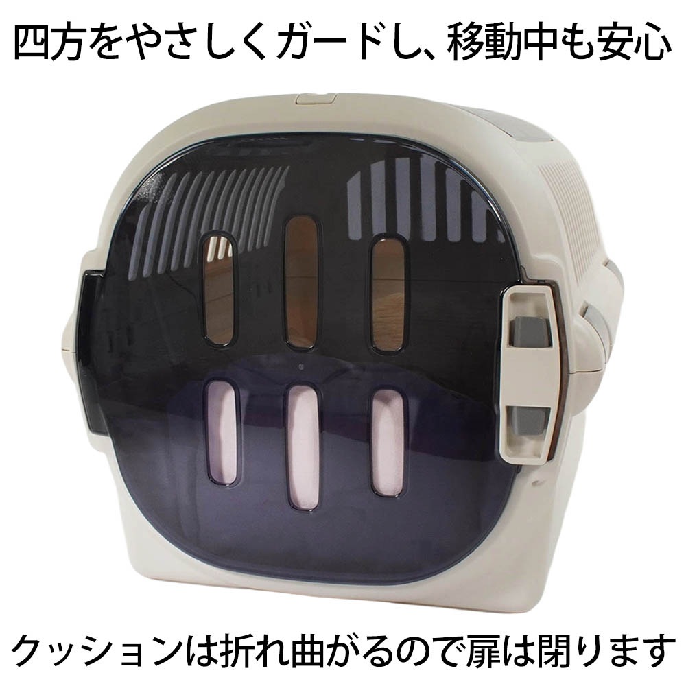 Helen's Via マルチフィット クレートクッション 犬用ベッド Mサイズ - 洗える 接触冷感 ひんやり 夏用 キャラメル ペットキャリー・プラスチックベッド・ペットカート対応 クレートマット