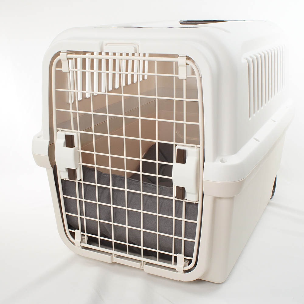 あごのせ縁無しクッション 丈夫な9.5号帆布生地（両面帆布） チャコールグレー Lサイズ