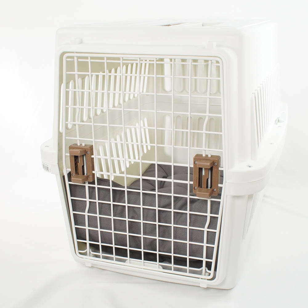 あごのせ縁無しクッション 丈夫な9.5号帆布生地（両面帆布） チャコールグレー Lサイズ