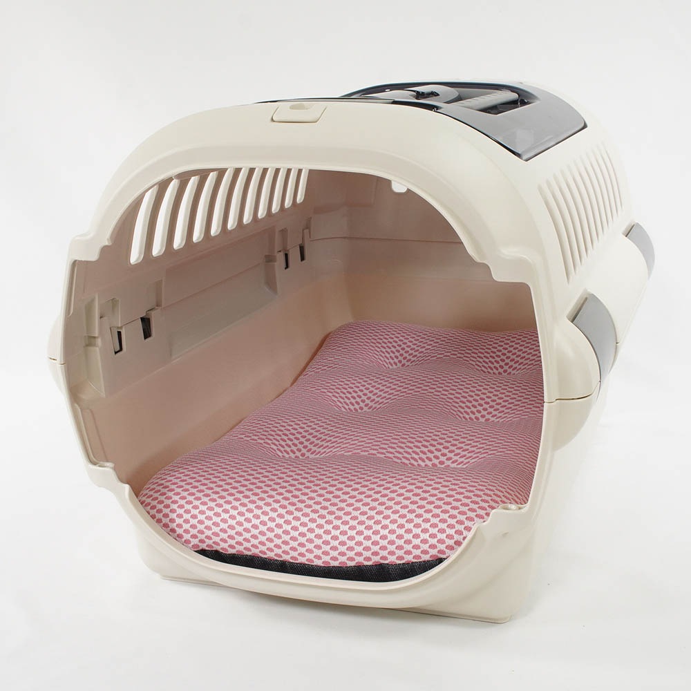 夏用縁無しクッションベッド iCOLD 接触冷感 10オンスデニムネイビー Sサイズ