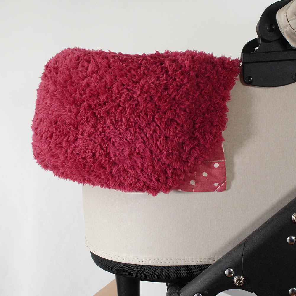 【500円OFF】DOME3ラージ用クッションセット ぷくぷく あごのせクッション＋キャリークッションベッド Mサイズ マカロンピンクファーラズベリー