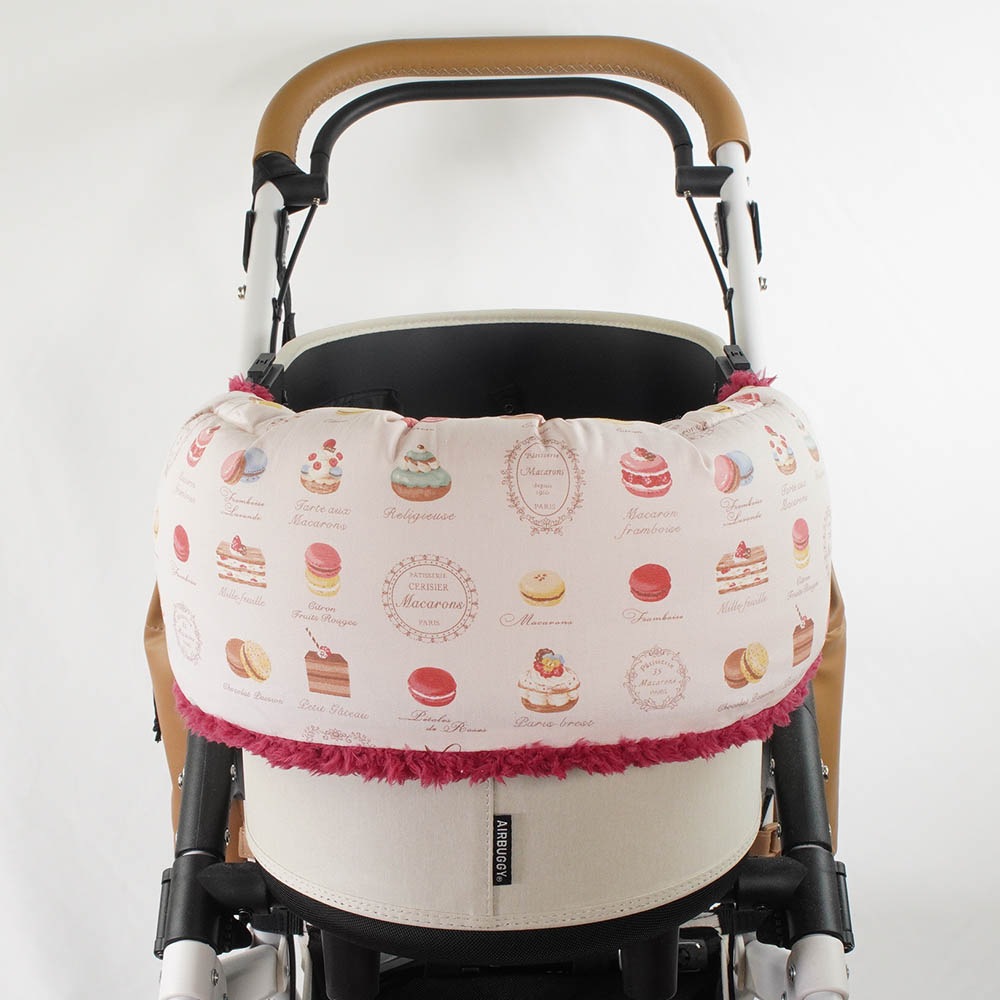 【500円OFF】DOME3ラージ用クッションセット ぷくぷく あごのせクッション＋キャリークッションベッド Mサイズ マカロンピンクファーラズベリー