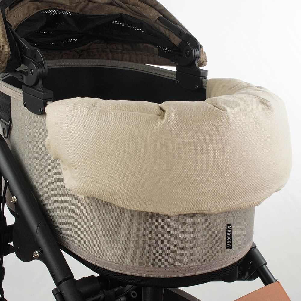 【500円OFF】DOME3レギュラー/ラージ用クッションセット ぷくぷくあごのせクッション＋あごのせ縁無しクッション Mサイズ 高品質な厚めのリネン素材 リトアニアリネン（両面リネン）