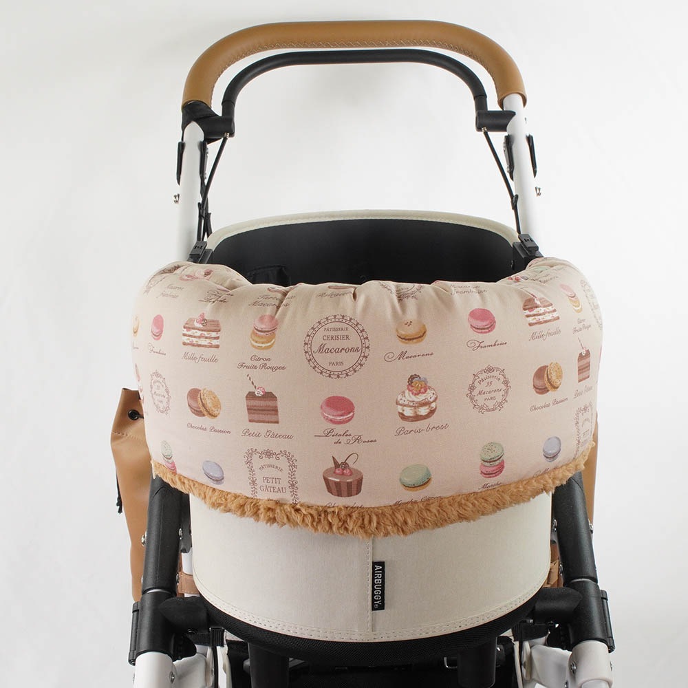 【500円OFF】DOME3ラージ用クッションセット ぷくぷく あごのせクッション+キャリークッションベッド Mサイズ マカロンベージュファーキャメル