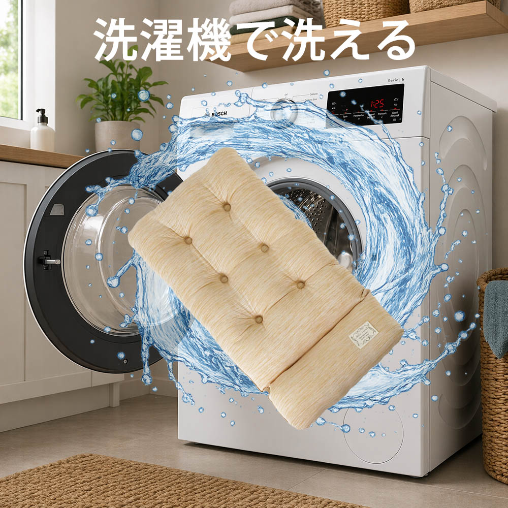 Helen's Via 接触冷感 ひんやり 夏用 犬用ベッド あごのせ クレートクッション Mサイズ キャラメル 洗える クレートマット