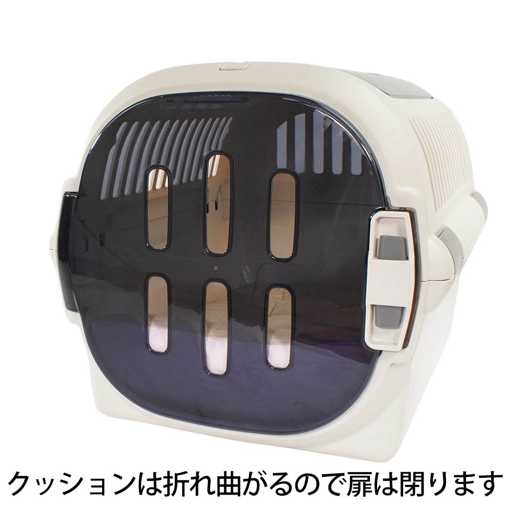 Helen's Via 接触冷感 ひんやり 夏用 犬用ベッド あごのせ クレートクッション Mサイズ キャラメル 洗える クレートマット