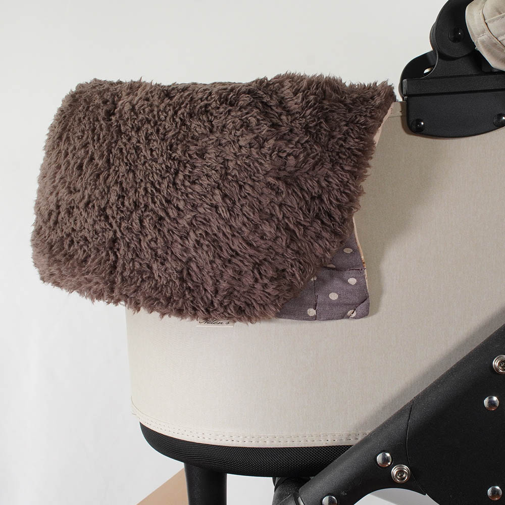 【500円OFF】DOME3ラージ用クッションセット ぷくぷく あごのせクッション＋キャリークッションベッド Mサイズ マカロンベージュアッシュブラウン