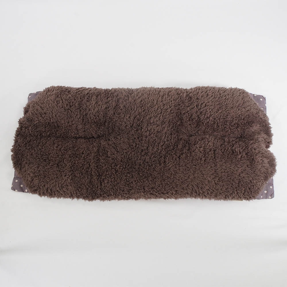 【500円OFF】DOME3ラージ用クッションセット ぷくぷく あごのせクッション＋キャリークッションベッド Mサイズ マカロンベージュアッシュブラウン