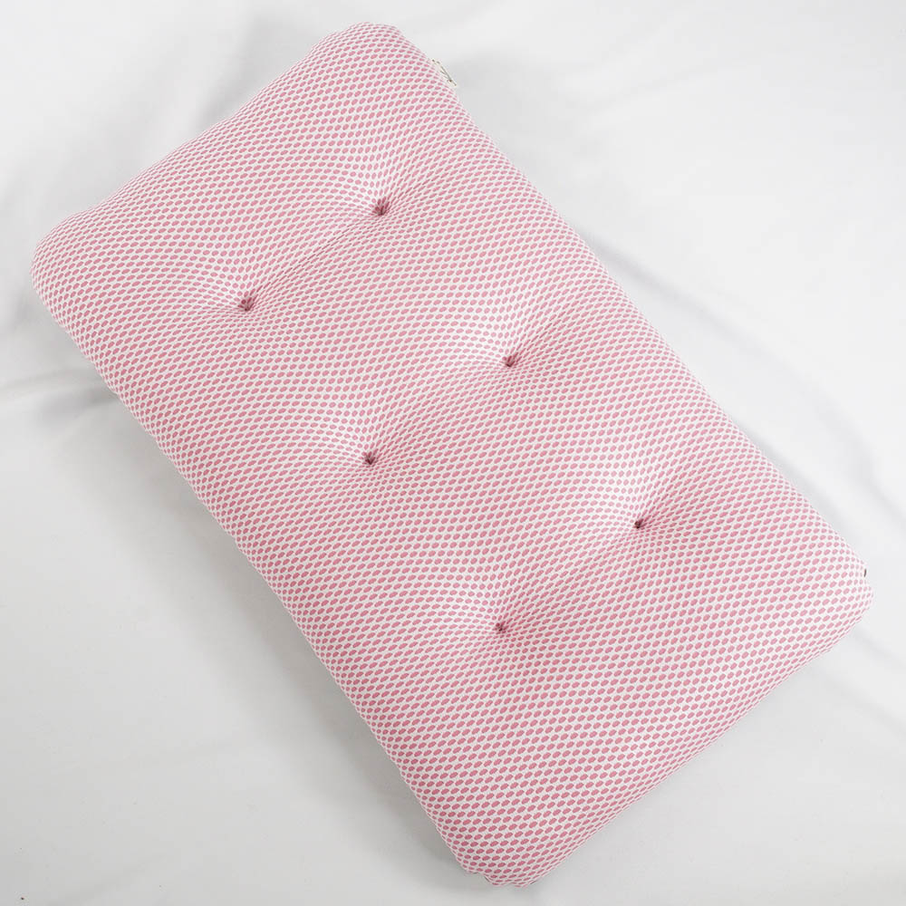 夏用縁無しクッションベッド iCOLD 接触冷感 マカロンチョコ Mサイズ