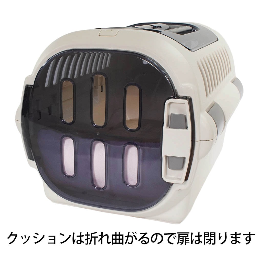 Helen's Via 接触冷感 ひんやり 夏用 犬用ベッド あごのせ クレートクッション Sサイズ キャラメル 洗える クレートマット