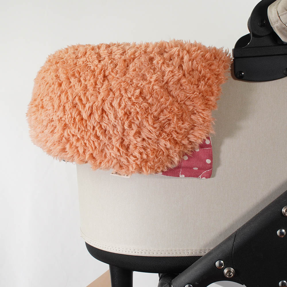 【500円OFF】DOME3ラージ以上用クッションセット ぷくぷく あごのせクッション＋縁無しクッションベッド Lサイズ マカロンピンクファーコーラル