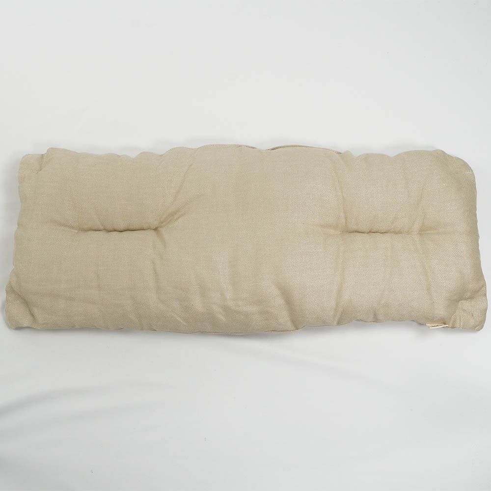 【500円OFF】DOME3ラージ用クッションセット ぷくぷく あごのせクッション＋キャリークッションベッド Mサイズ 高品質な厚めのリネン素材 リトアニアリネン（両面リネン）