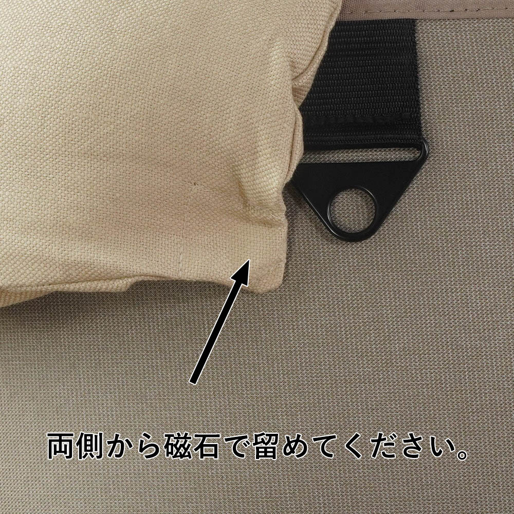 【500円OFF】DOME3ラージ用クッションセット ぷくぷく あごのせクッション＋キャリークッションベッド Mサイズ 高品質な厚めのリネン素材 リトアニアリネン（両面リネン）