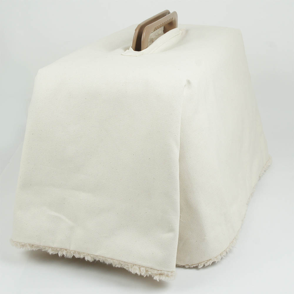 あったか3WAY キャリーカバーブランケット 生成ファー <マルチ幅> Sサイズ(トグルボタン無し)