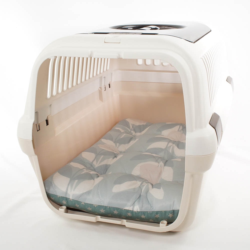 【500円OFF】DOME3レギュラー用クッションセット 夏用ぷくぷく あごのせクッション+夏用縁無しクッションベッド Mサイズ 接触冷感 マーベラスクール リーフグリーン