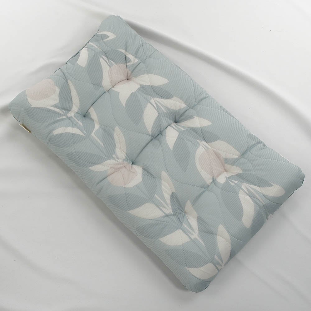 【500円OFF】DOME3レギュラー用クッションセット 夏用ぷくぷく あごのせクッション+夏用縁無しクッションベッド Mサイズ 接触冷感 マーベラスクール リーフグリーン