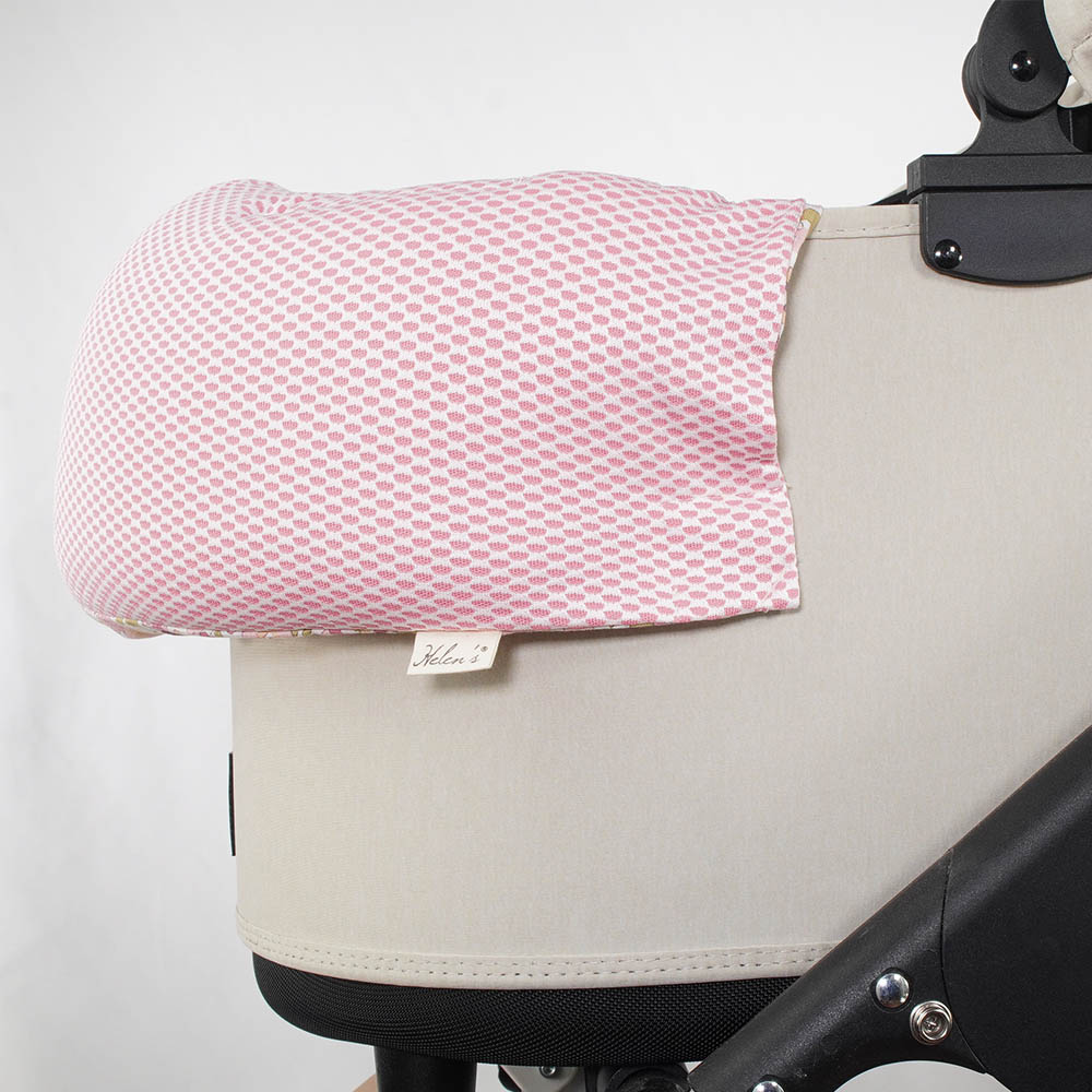 夏用 ペットカート ぷくぷく あごのせクッション iCOLD 接触冷感 リバティプリント Betsy ピンク