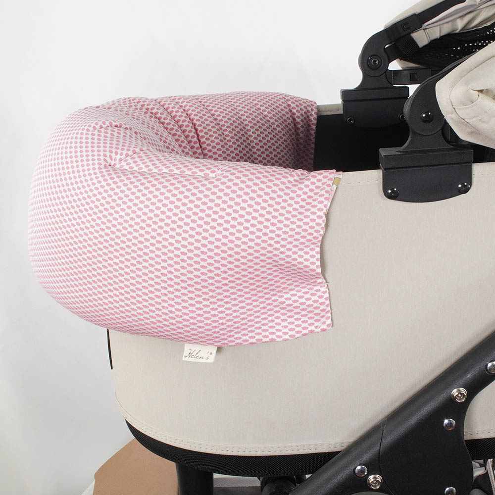 夏用 ペットカート ぷくぷく あごのせクッション iCOLD 接触冷感 リバティプリント Betsy ピンク
